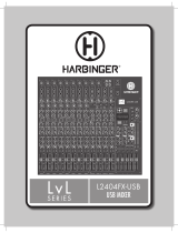 Harbinger L2404FX-USB LvL series User manual