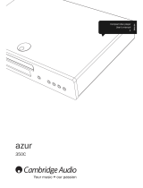 Cambridge Audio AZUR 350C - TECHNICAL User manual