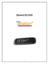 Huawei EC1260 Quick Manual