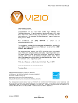 Vizio VA26LHDTV10T - VA26L - 26" LCD TV User manual
