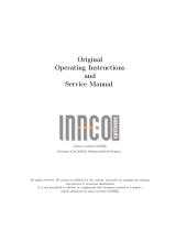 Innco CO3000 Operating Instructions And Service Manual