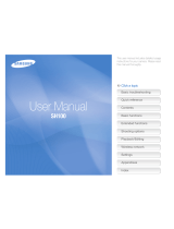 Samsung SH100 User manual