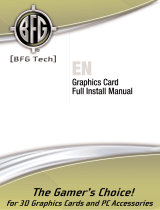 BFG Tech GeForce GTX 295 User manual