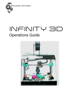 Revolution 3D Printers INFINITY 3D Operating instructions