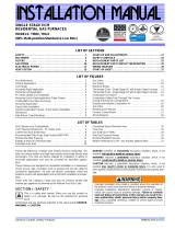 Johnson Controls Unitary Products TM8X Installation guide