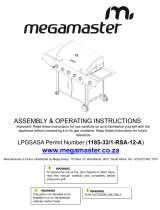 Megamaster Blaze 500 Maxim Assembly & Operating Instructions