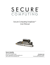 Secure Computing SG300 User manual