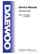 Daewoo KOG-574R0S User manual