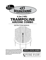 BounceKing Trampoline Airzone Combo User manual