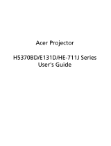 Acer E131D series User manual