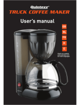 Quintezz Truck Coffee Maker User manual