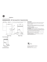 GE DBXR463GDWW Product information