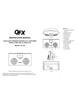 QFX BT-102 User manual