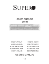 Supero SC825TQ-R720UB User manual
