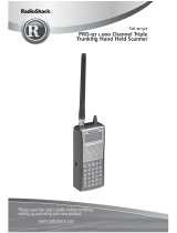 Radio Shack PRO-97 User manual