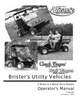 BRISTERS Chuck Wagon User manual