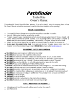 InStep Pathfinder Owner's manual