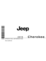 Jeep 2015 Cherokee Operating Information Manual