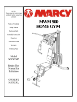 Marcy MARCY MWM 900 Owner's manual