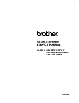Brother FAX-2580C User manual