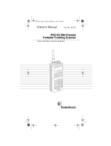 Radio Shack Pro-92 Owner's manual
