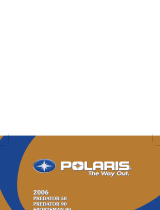 Polaris Predator 50 Owner's manual