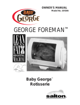 George Foreman GR59A Baby George Owner's manual