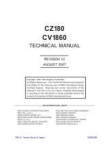 Riso CV1860 Series Technical Manual