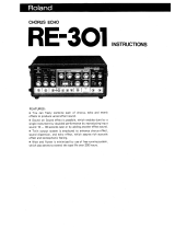 Roland Chorus echo RE-301 Instructions Manual