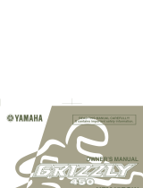 Yamaha GRIZZLY 450 Owner's manual