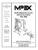 Impex Powerhouse Elite PHE 9000 Owner's manual