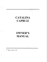 Catalina Capri 22 Owner's manual