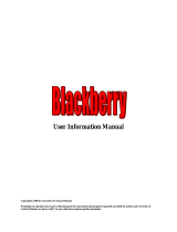 Blackberry 8700C Owner's manual