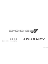 Dodge 2012 Journey Owner's manual