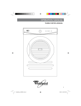 Whirlpool AWD60A Operating instructions