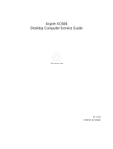 Acer Aspire XC600 User manual