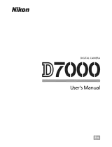 Nikon D7000 User manual