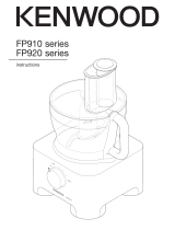 Kenwood FP920 series Instructions Manual