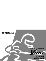 Yamaha VINO YJ50RP Owner's manual