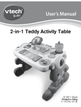 VTech 2-in-1 Teddy Activity Table User manual