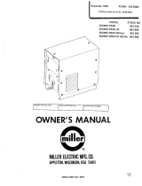 Miller econo twin hf Owner's manual