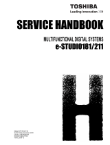 Toshiba e-STUDIO181 Service Handbook