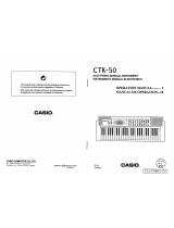 Casio CTK-50 Operating instructions