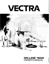 Vectra Fitness ON-LINE 1500 Owner's manual
