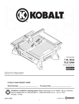Kobalt KWS B7-06 User manual