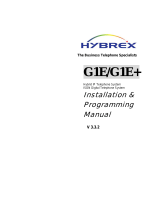 HYBREX G1E+ Installation & Programming Manual