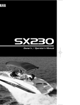 Yamaha SX230 High output Owner's/Operator's Manual