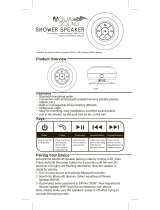AquaSound SHOWER SPEAKER WSP20 User manual
