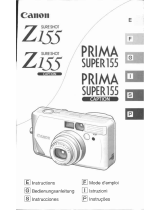 Canon PRIMA SUPER 155 CAPTION Instructions Manual