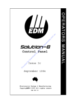 EDM Solution-8 User manual